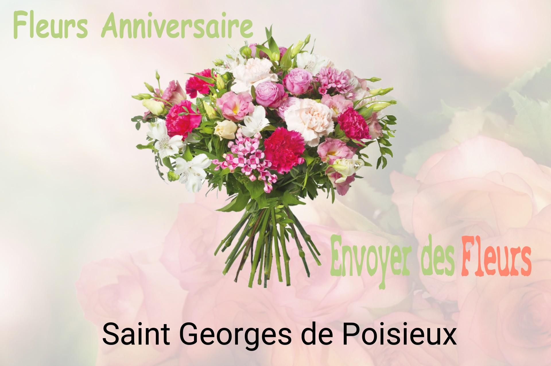Bouquet de fleurs d’anniversaire livré à Saint-Georges-de-Poisieux