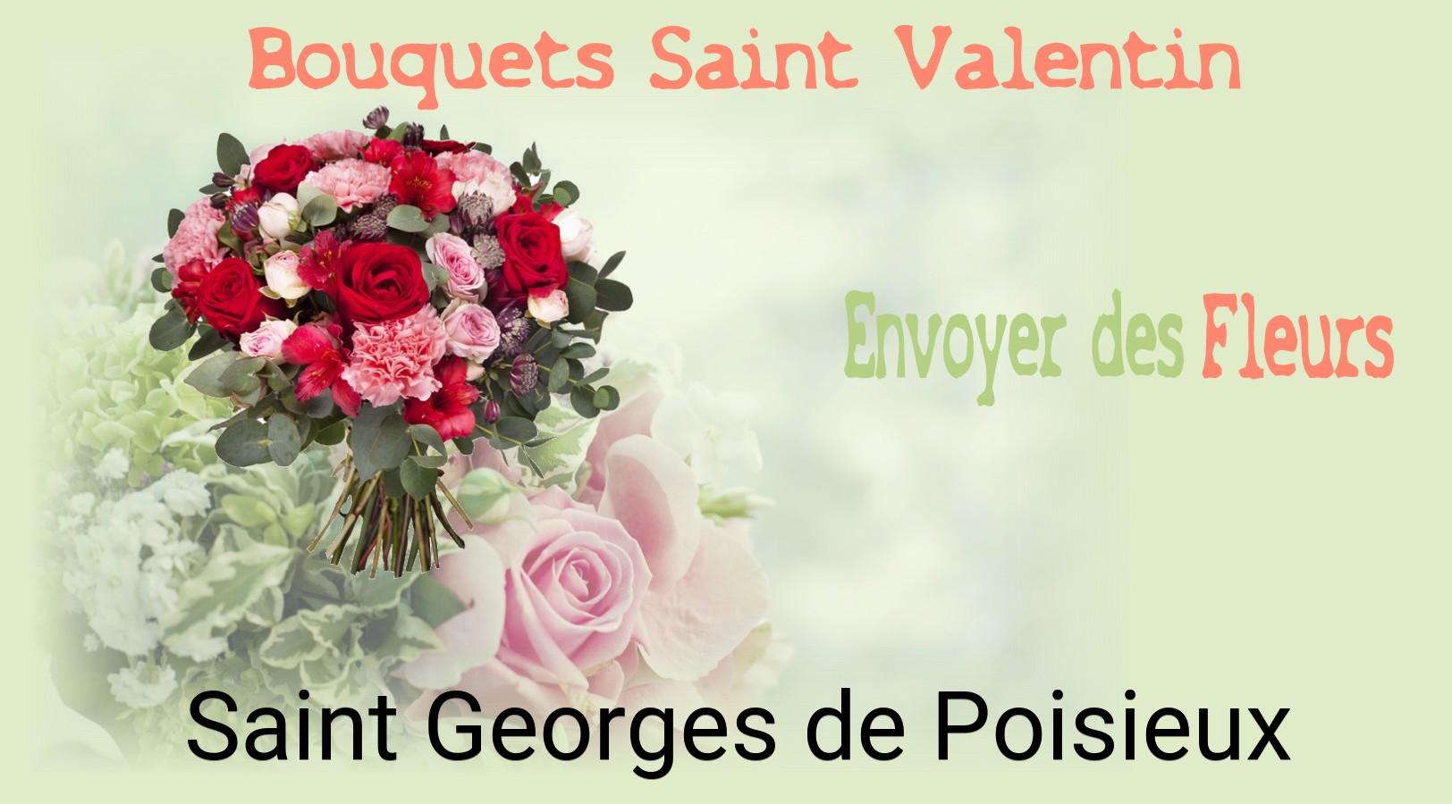 Roses de Saint-Valentin livrées à Saint-Georges-de-Poisieux